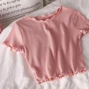 Short Sleeve Crop Top